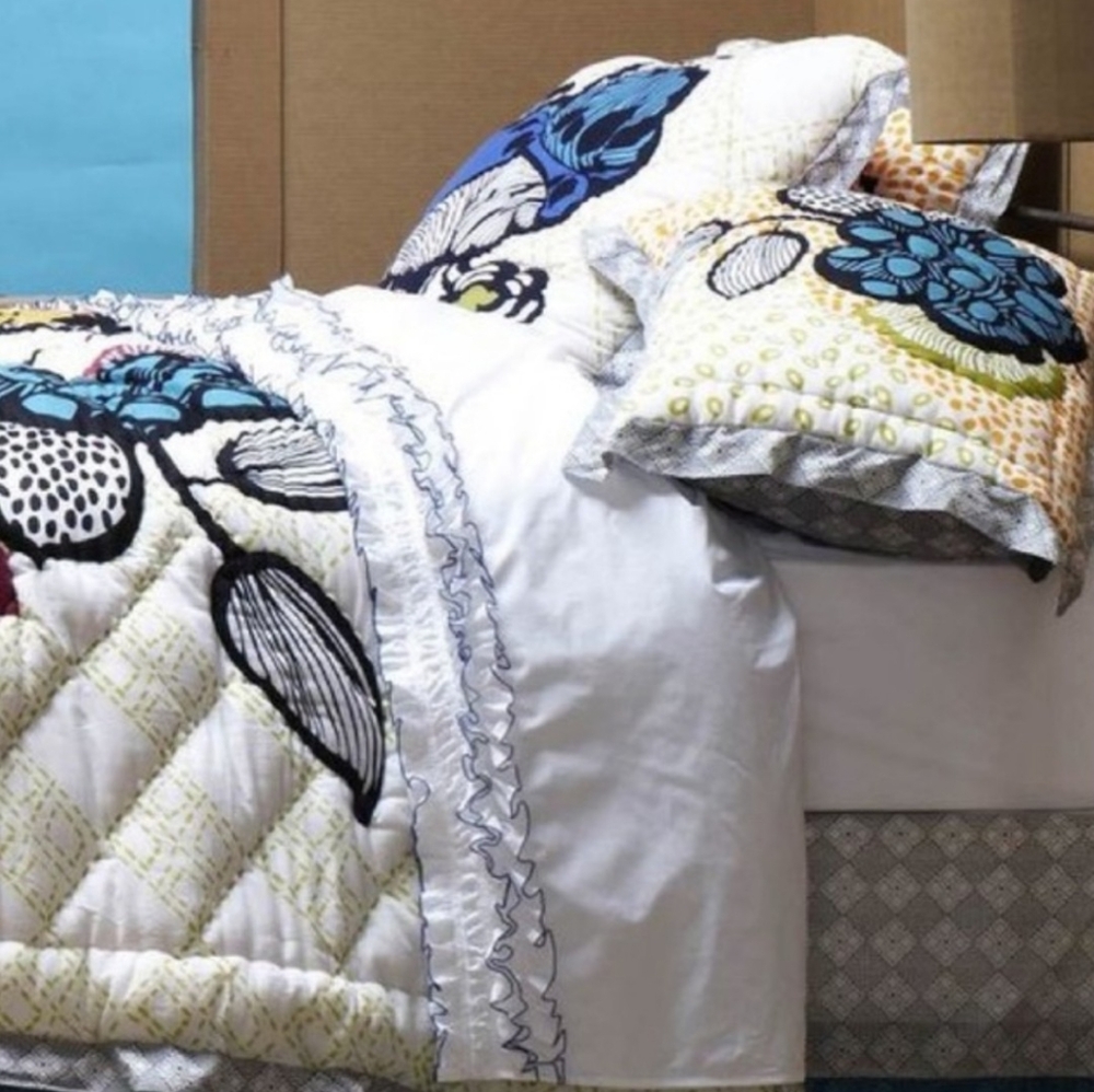 ANTHROPOLOGIE Laelia 2 Standard Pillow Sham NWOT - Picture 5 of 7